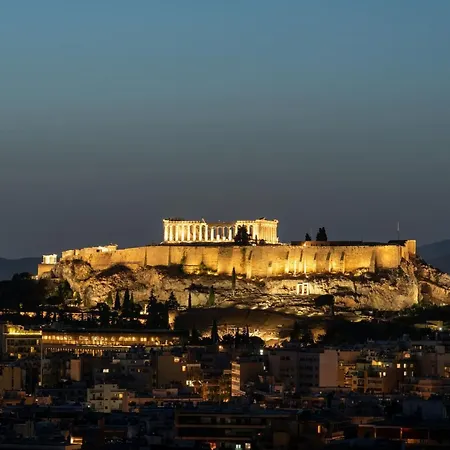 Urban Apt With Stunning Acropolis View & Roofdeck Αθήνα Εξωτερικό φωτογραφία