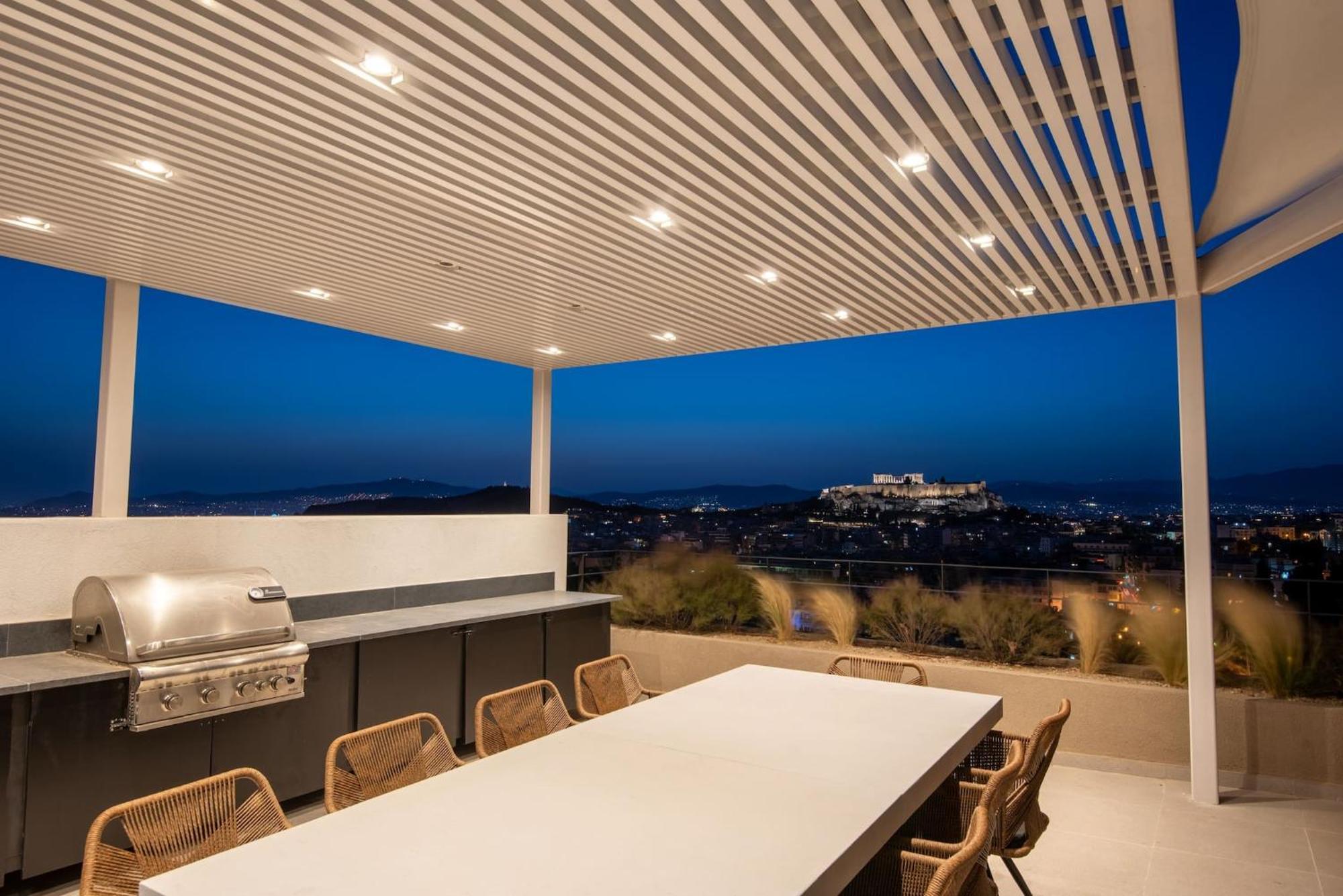 Urban With Stunning Acropolis View & Roofdeck Apartment